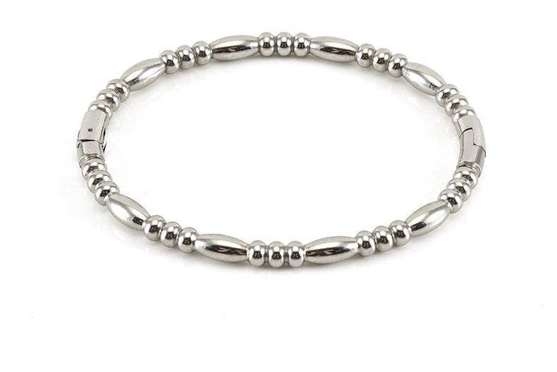 Mio Queena - Wholesale Bangle Bracelet - Multi-style 18K Gold-plated Stainless Steel Babngle - FGS23