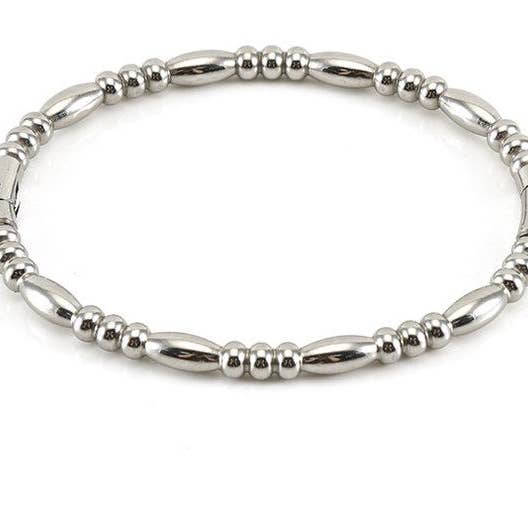 Mio Queena - Wholesale Bangle Bracelet - Multi-style 18K Gold-plated Stainless Steel Babngle - FGS23