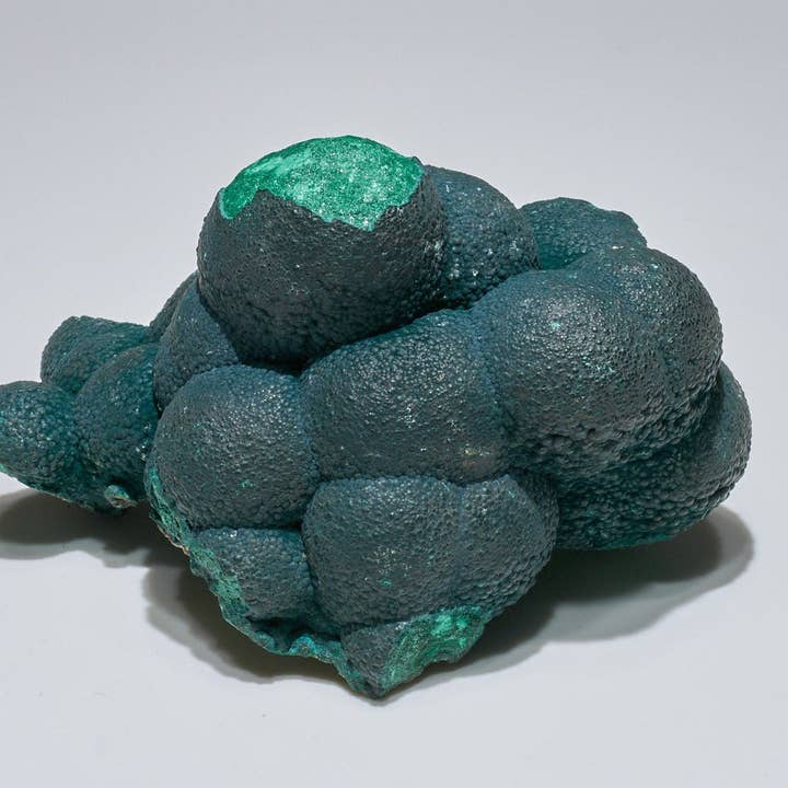 Campione cristallizzato di malachite botrioidale da 3,2 libbre per la vendita all'ingrosso da parte di Malachite And More