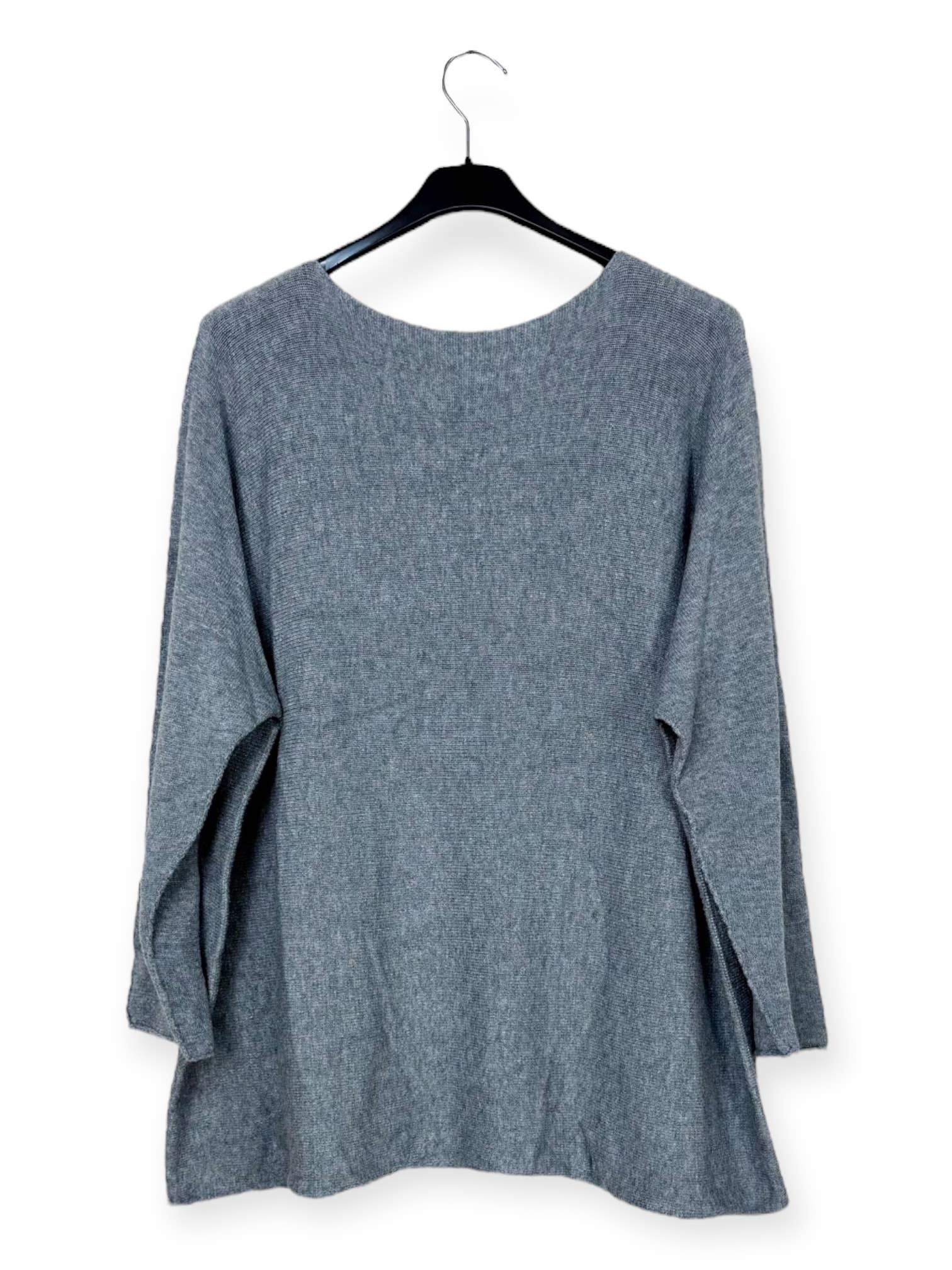 Lucky Nana - Wholesale Knit Sweater - Women's - AH L2218 - Plus Size V-Neck Sweater10