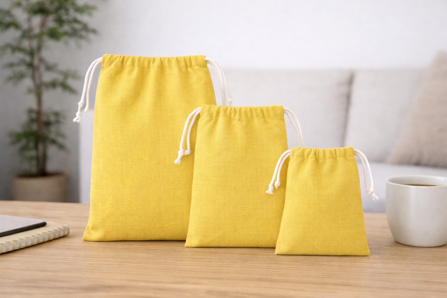 House of Kraft - Wholesale Gift Bag - Canvas Coloured Drawstring Pouch | Gift Bags | Canvas Bags18