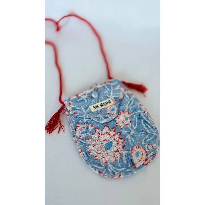 Meerahi - Wholesale Crossbody Bag - Kids - Quilted Floral Little Girl Purse | Mini Shoulder Bag