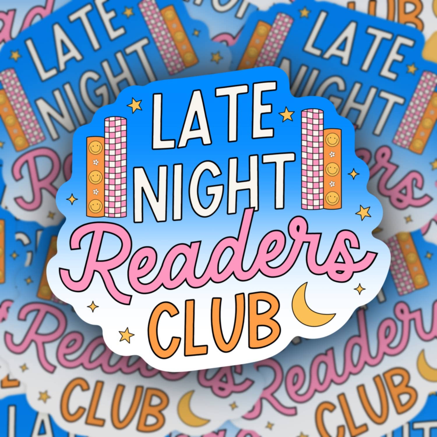 Sage and Virgo - Wholesale Phone & Laptop Stickers - Late Night Readers Club Sticker2