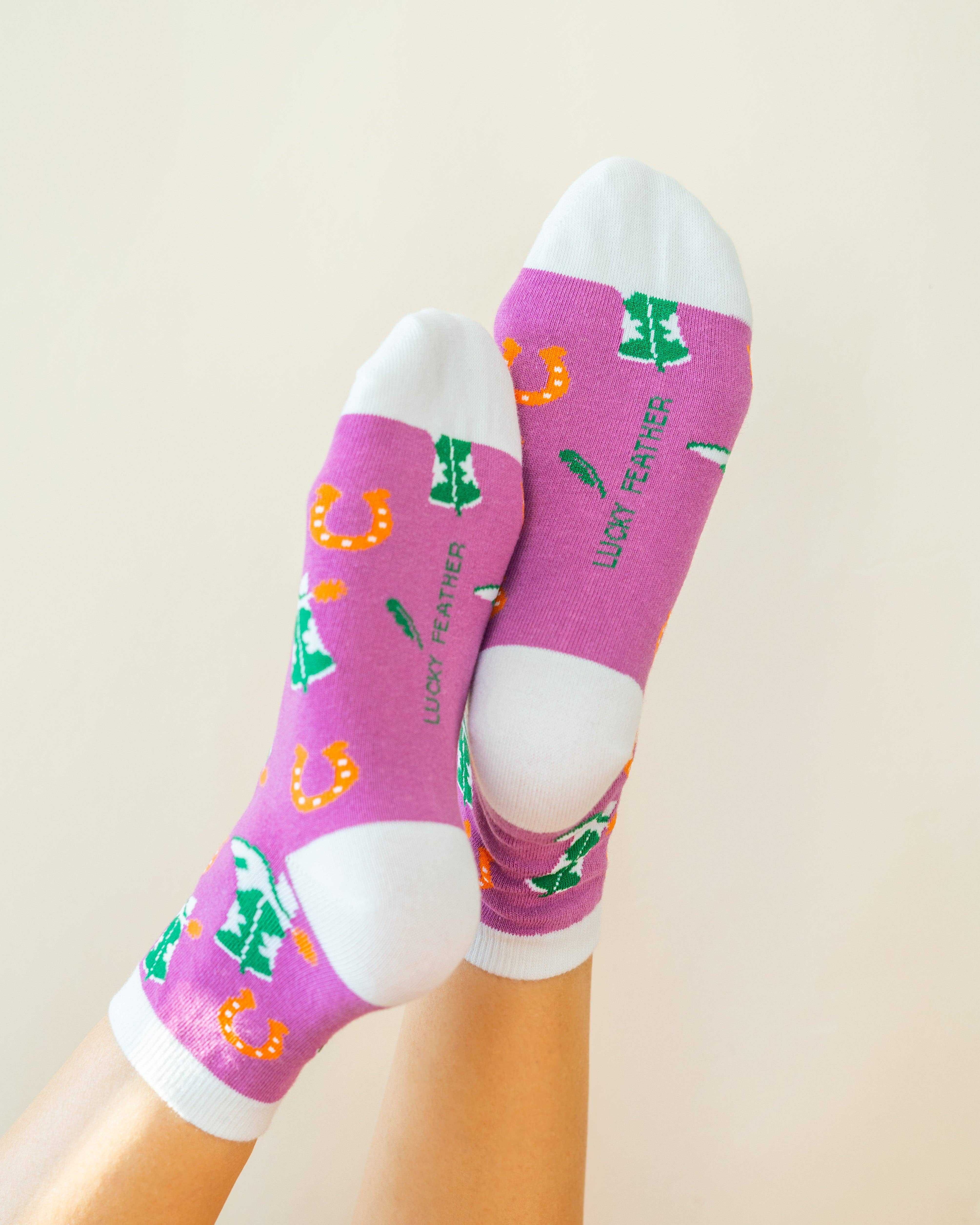 Lucky Feather - Vendita all'ingrosso Calzini - Donna - Sockspirations - Confezione Calze - 8 paia per 8 modelli - 64 paia + espositore3