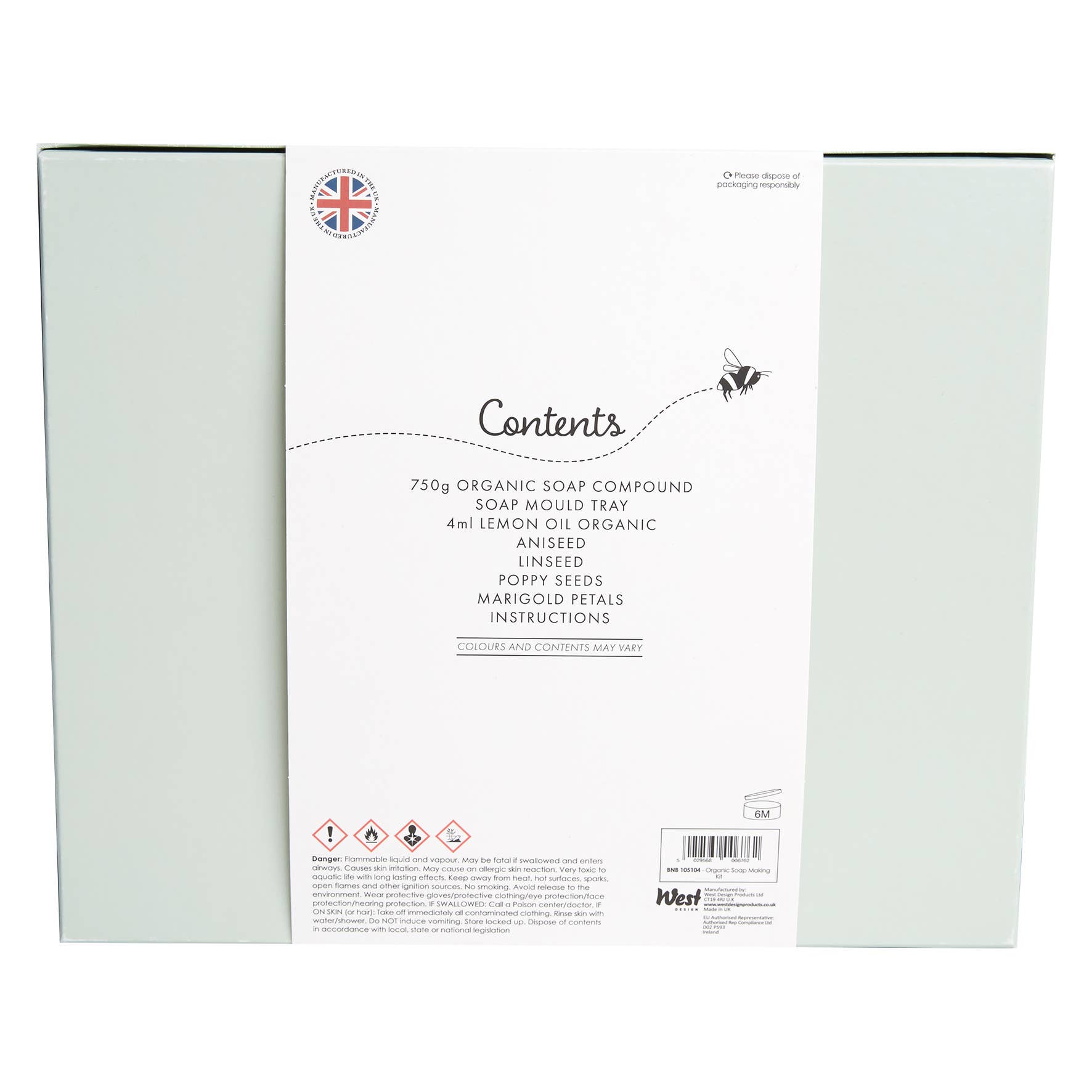 West Design Products - Wholesale DIY Craft Kit - Bee & Bumble Organic Soap Making Craft Kit1