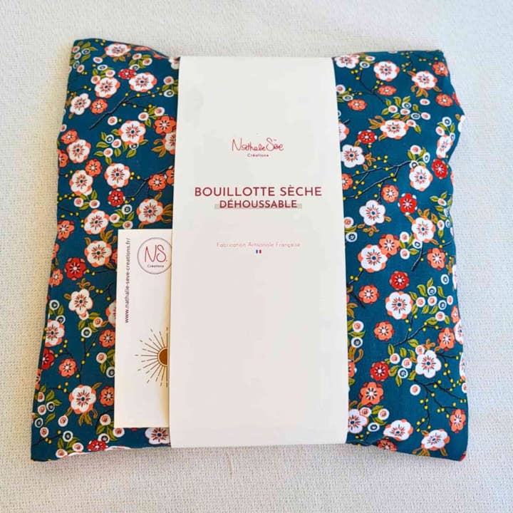 NS par Nathalie SEVE - Wholesale Hot/Cold Compress - Wheat, flax or cherry stone dry bottle with removable cover10