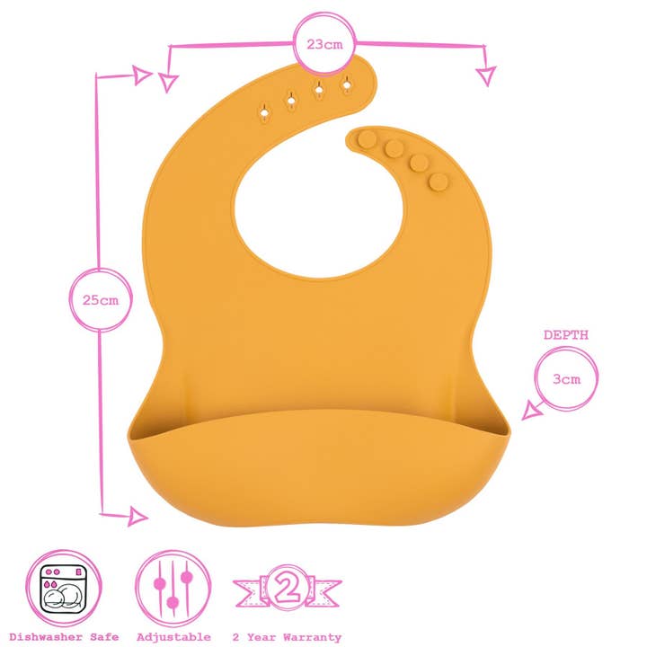 Rinkit Pty Ltd - Wholesale Bib – Baby - Silicone Baby Weaning Bib - By Tiny Dining10