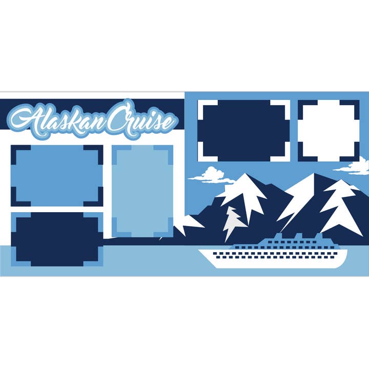 Alaskan Cruise for wholesale by Scrapbook Concierge