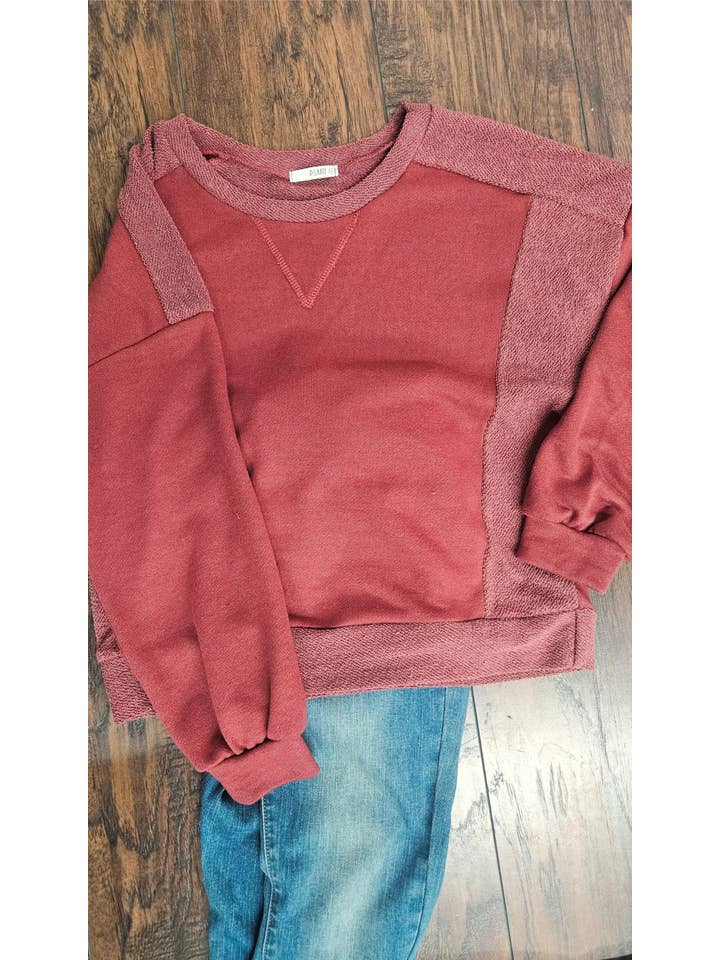 P.S Kate - Wholesale Sweatshirt - Women's - Long sleeve Pullover 72609