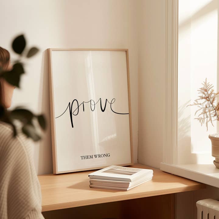 Tales by Jen - Wholesale Poster - Poster 'Prove Them Wrong'4