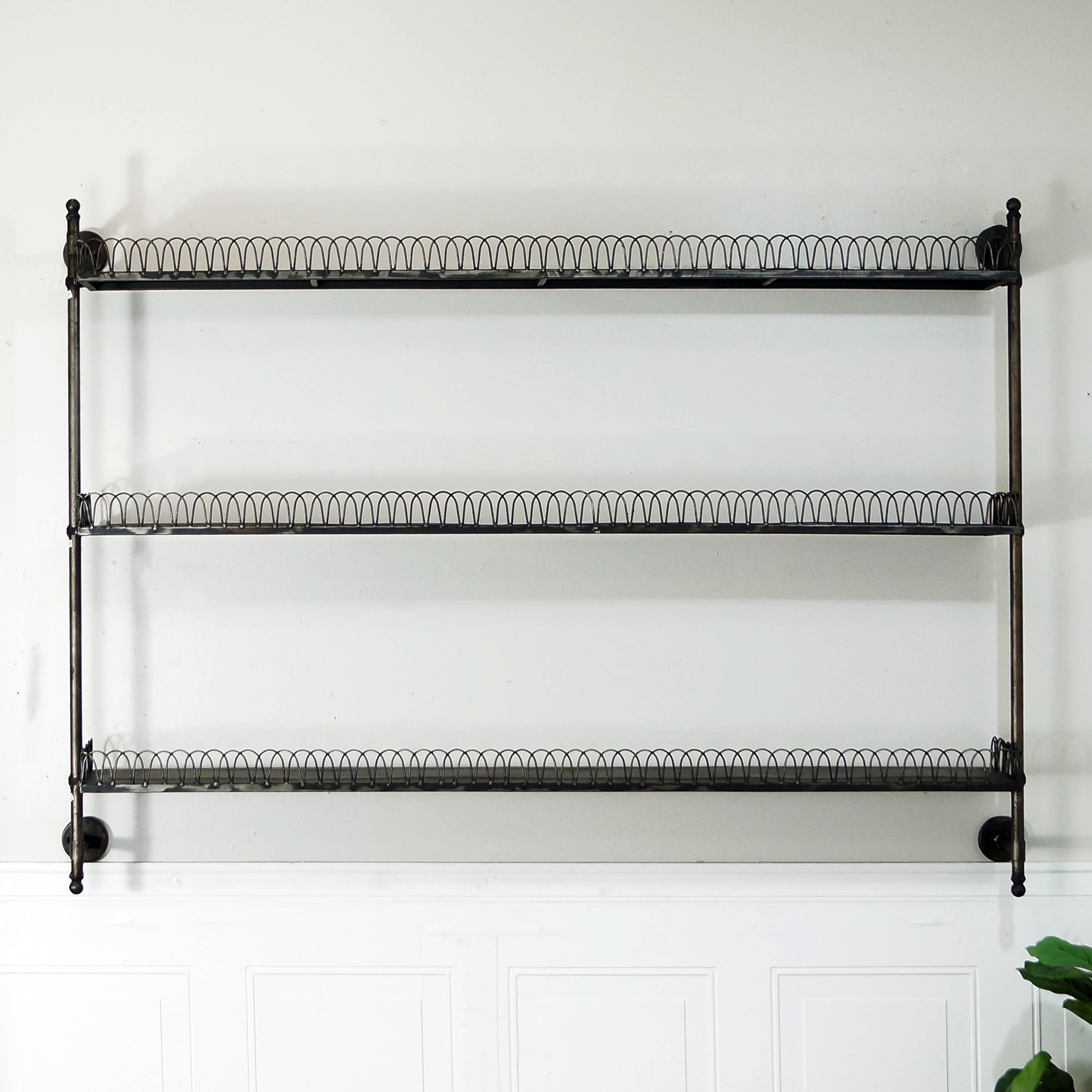 Wholesale Metal 3 Shelf Wall Rack for your store - Faire, image size:3000x3000