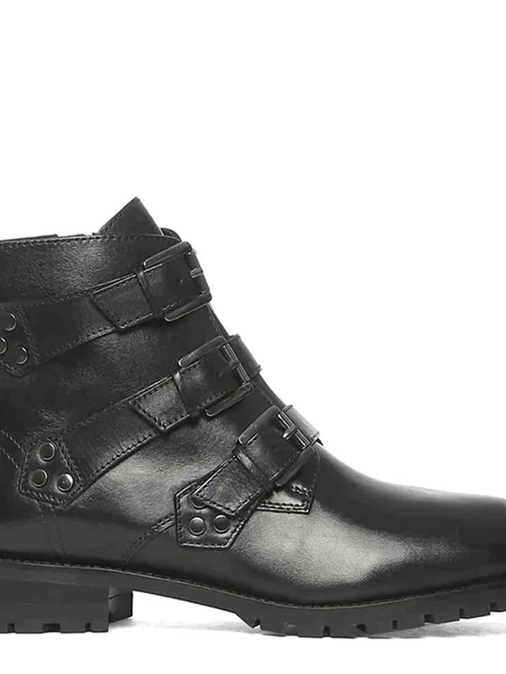 Saint Aurora Multi Spänne Läderstövlar för wholesale av Future Brands Group