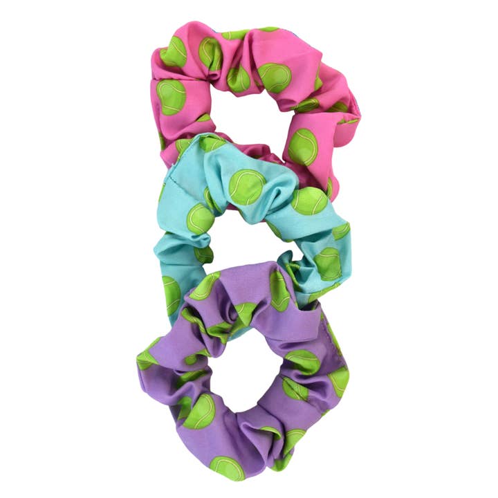 Tennis Ball Scrunchies - Original for wholesale by Racquet Inc