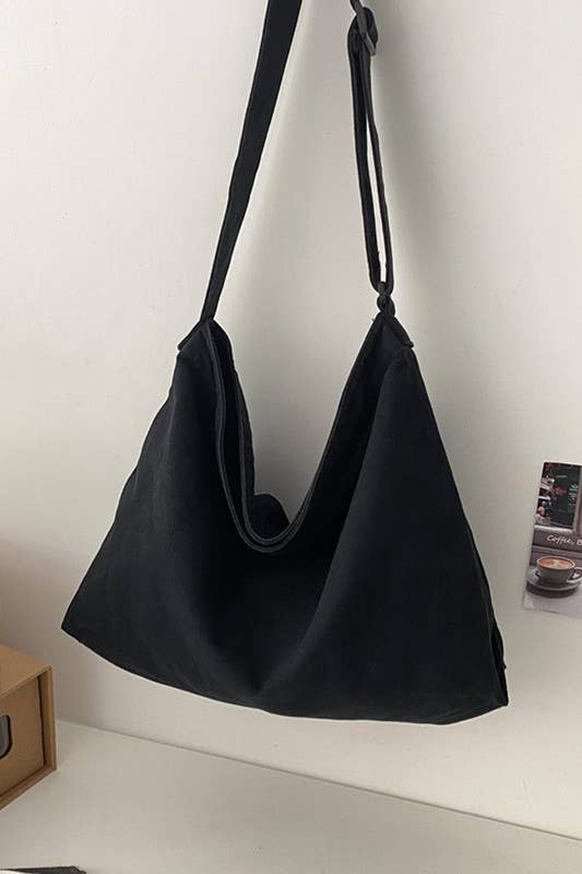 ACCITY - Wholesale Shoulder Bag - Women's - Crossbody Canvas Big Shoulder Bag_CWAB04200