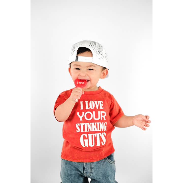 Stinkin Guts | T-shirt de la Saint-Valentin pour garçons, lavage vintage pour la vente par Holland Ave Clothing
