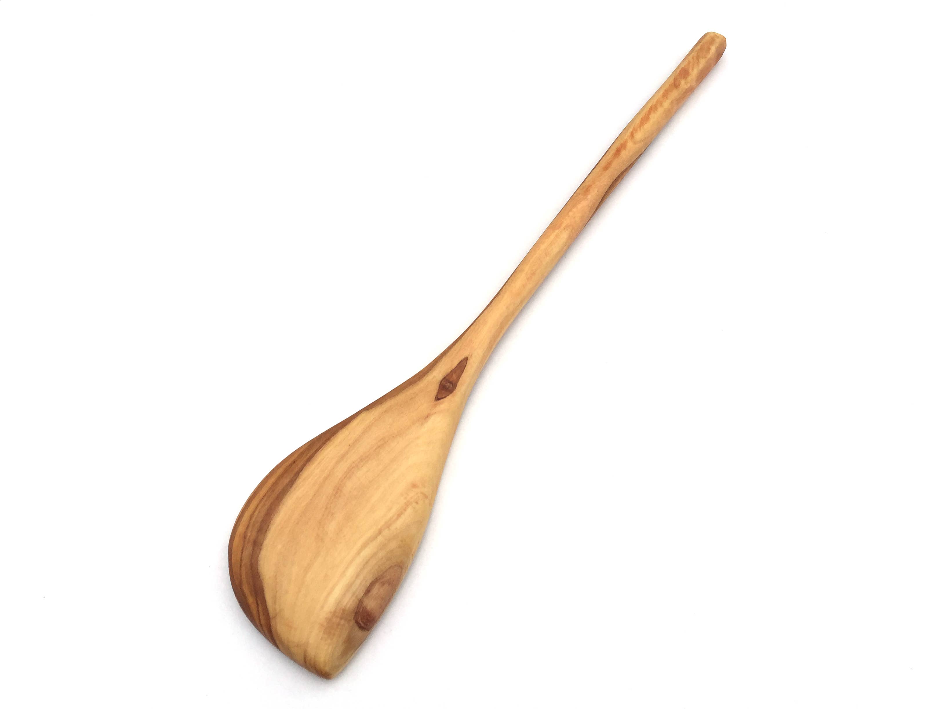 medina mood - Wholesale Kitchen Spoon - Cooking spoon, pointed round handle made of olive wood4