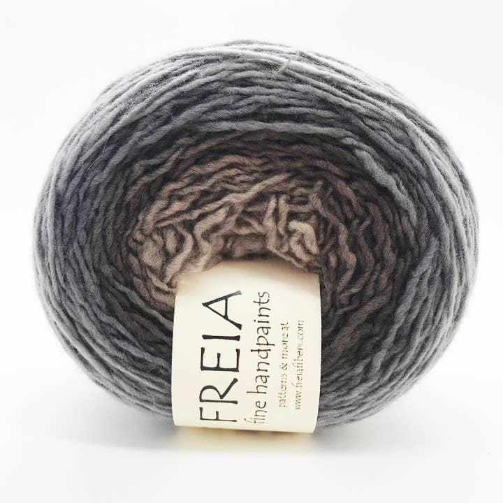 Fossil Merino Fingering Shawl Ball for wholesale by Freia Fine Handpaint Yarns