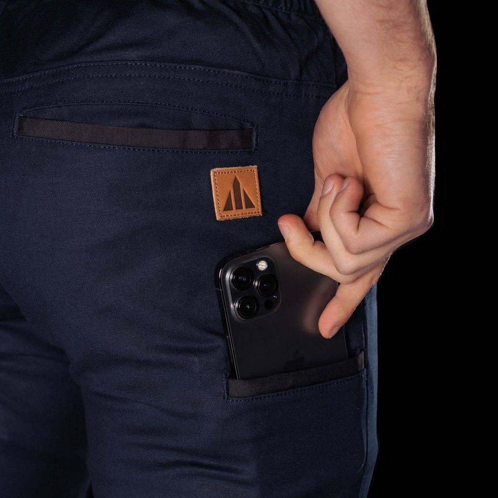 BAD WORKWEAR - Wholesale Pants - Men's - BAD 247™ SLIM FIT CUFFED ELASTIC WAIST CHINO WORK PANTS10