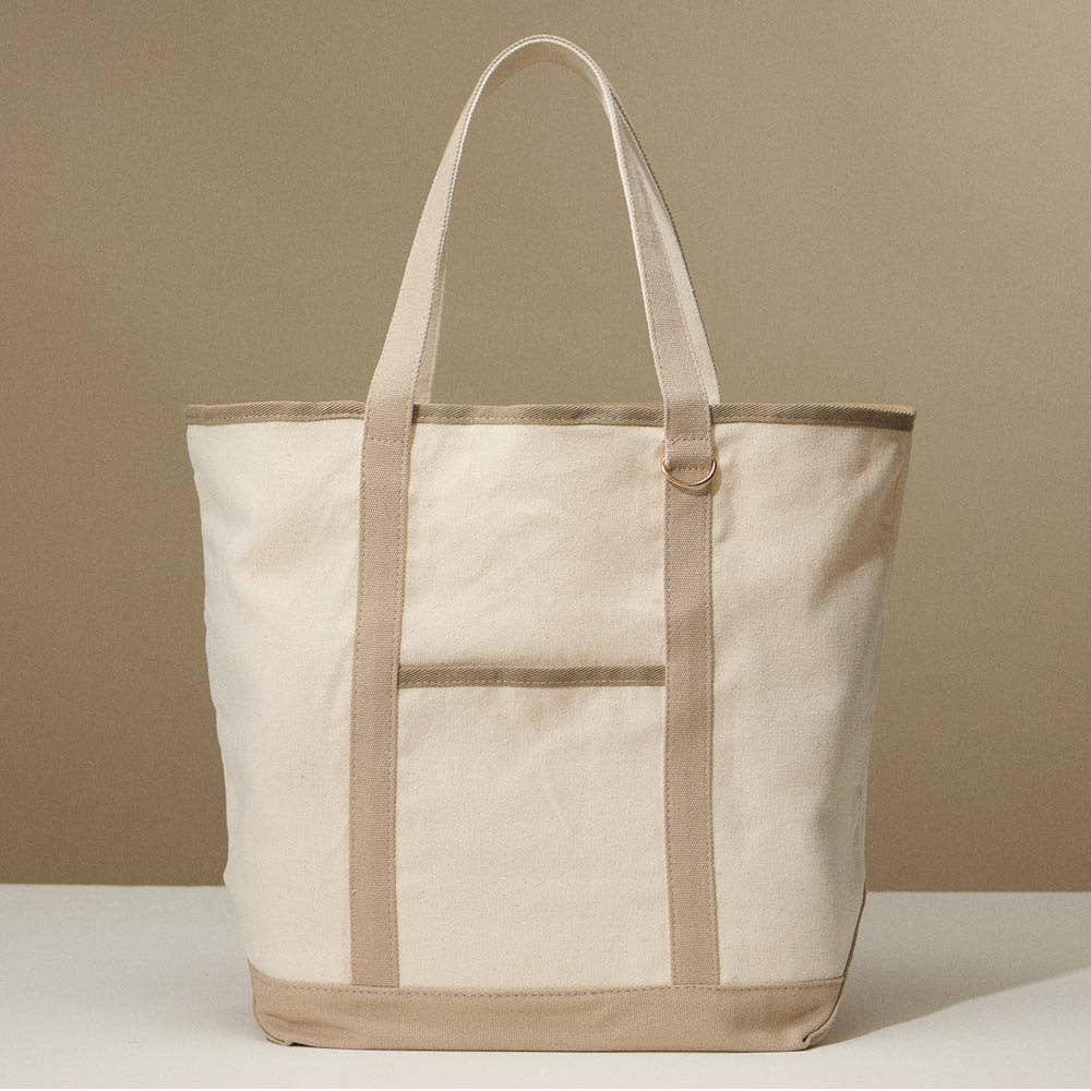 Sensibling Corp. - Wholesale Tote Bag - Women's - Large Multi Classic Canvas Tote Bag
24