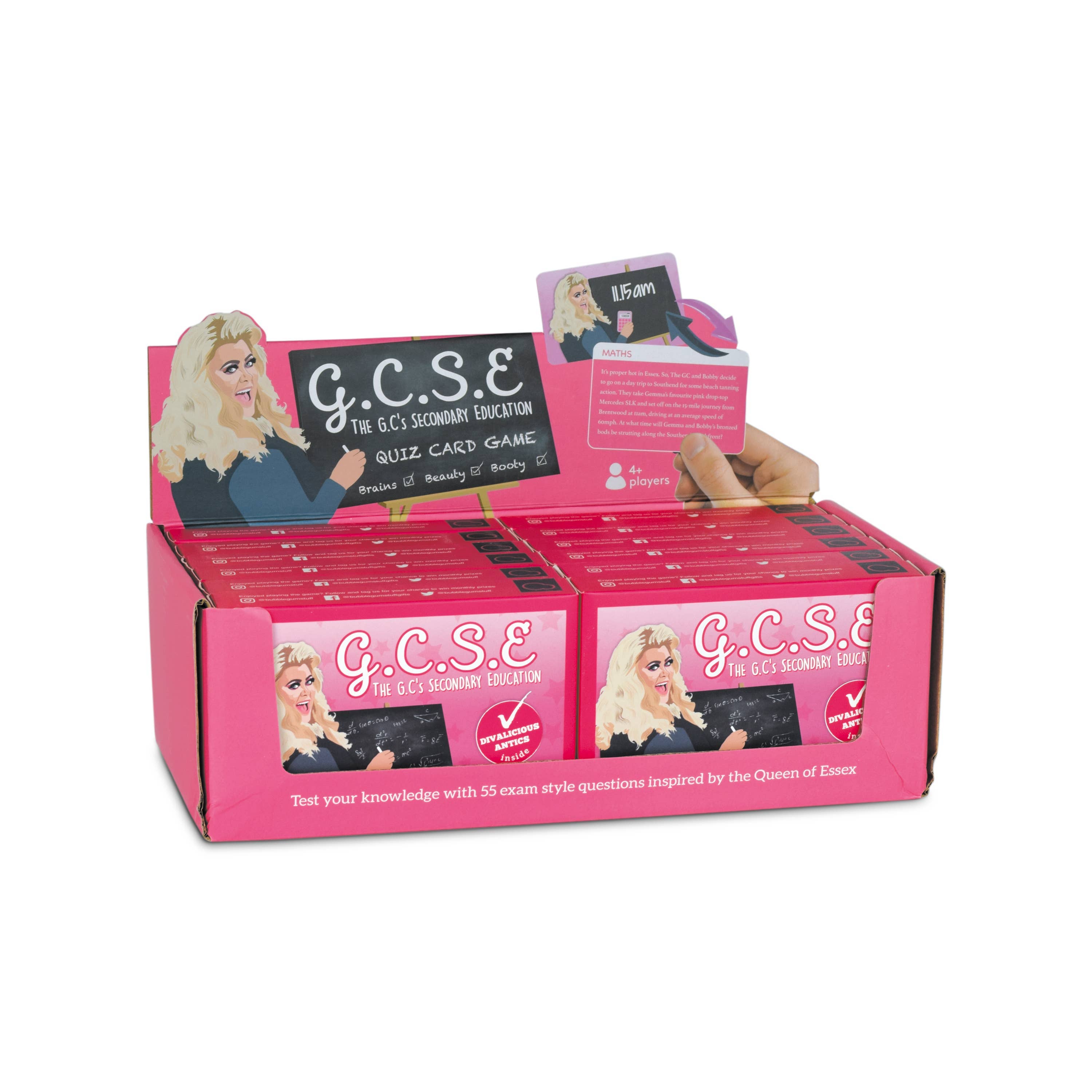 Bubblegum Stuff UK – Engroshandel Kortspil – GCSE Trivia Spil | Strømpefyldergave til Reality TV-elskere3