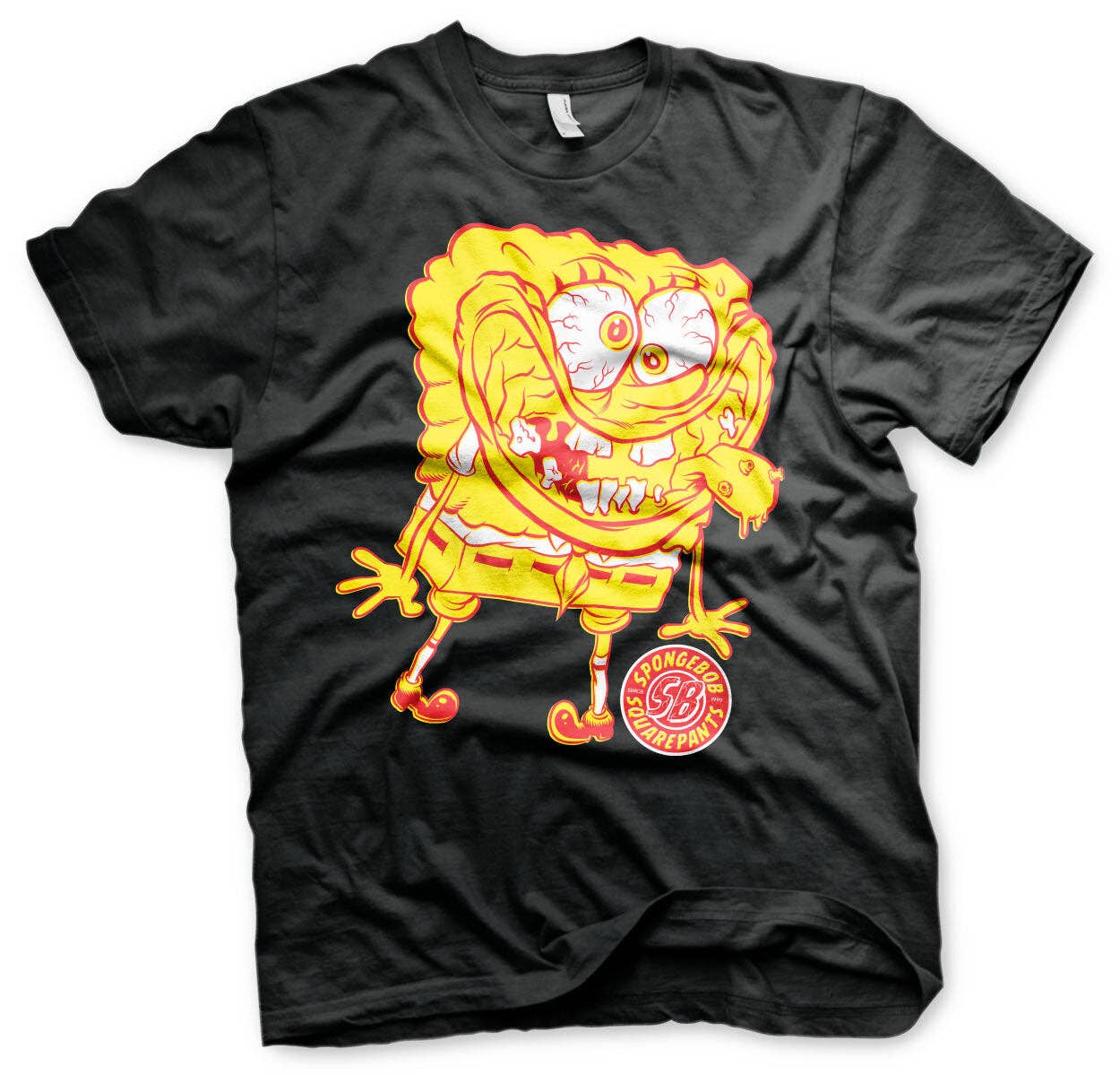 Hybris Production AB - Venta al por mayor Camiseta serigrafiada - Unisex - Bob Esponja - camiseta extraña