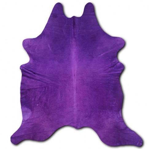 Western Linens - Wholesale Area Rug - Dyed Brazilian Cowhide - 6x6’ - COLORS OF THE RAINBOW