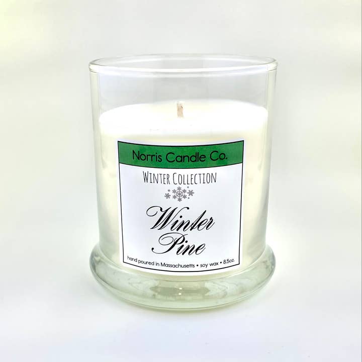 WINTER - Winter Pine soy candle for wholesale by Norris Candle Co.