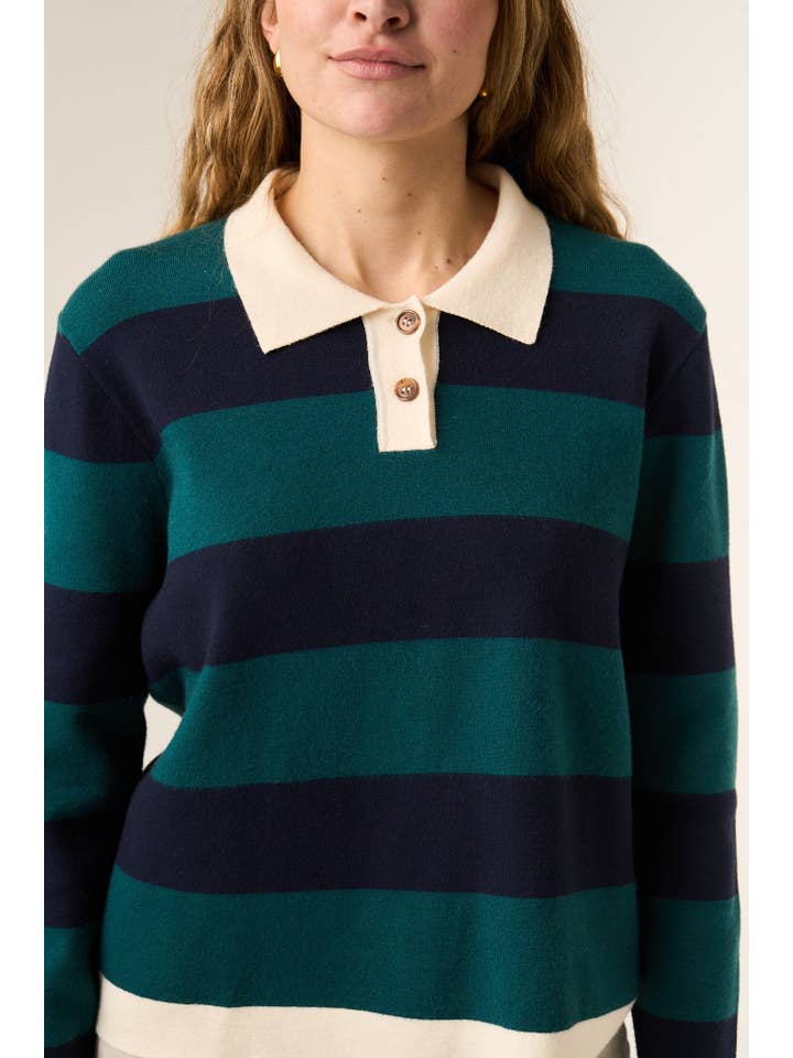 MindTraveler - Wholesale Polo - Women's - Blair Navy Polo