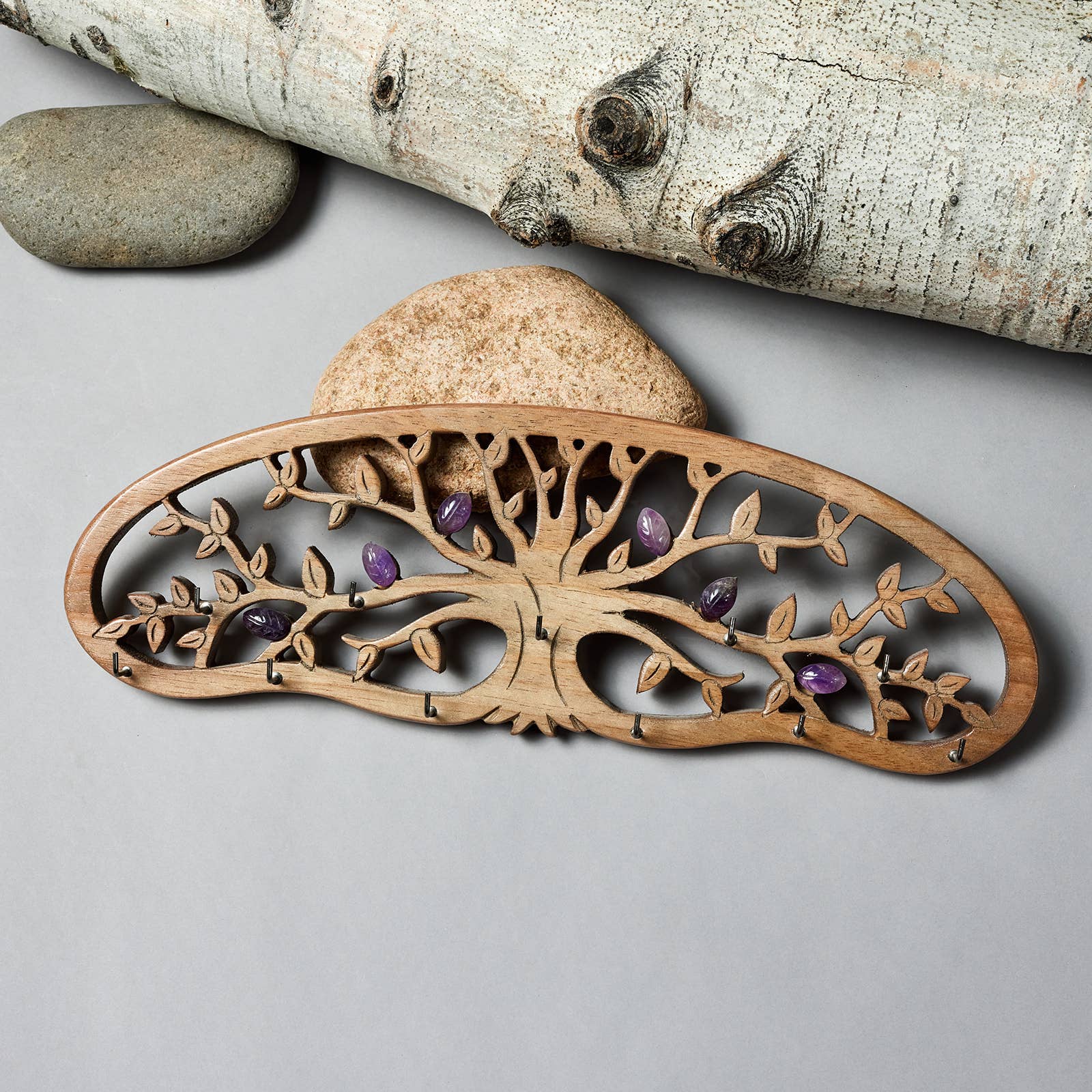 Radiant Home Products - Wholesale Drying Rack - Tree of Life Herb & Flower Drying Rack with Crystals6