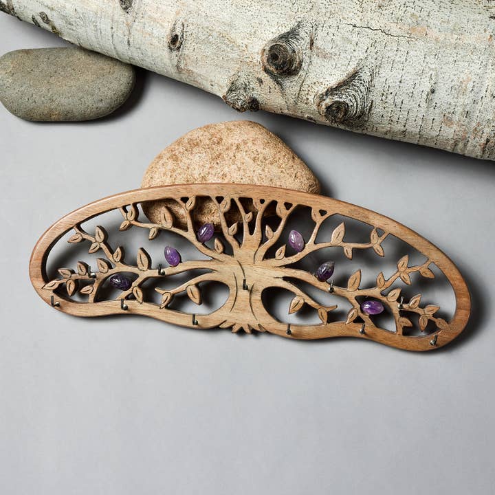 Radiant Home Products - Wholesale Drying Rack - Tree of Life Herb & Flower Drying Rack with Crystals6