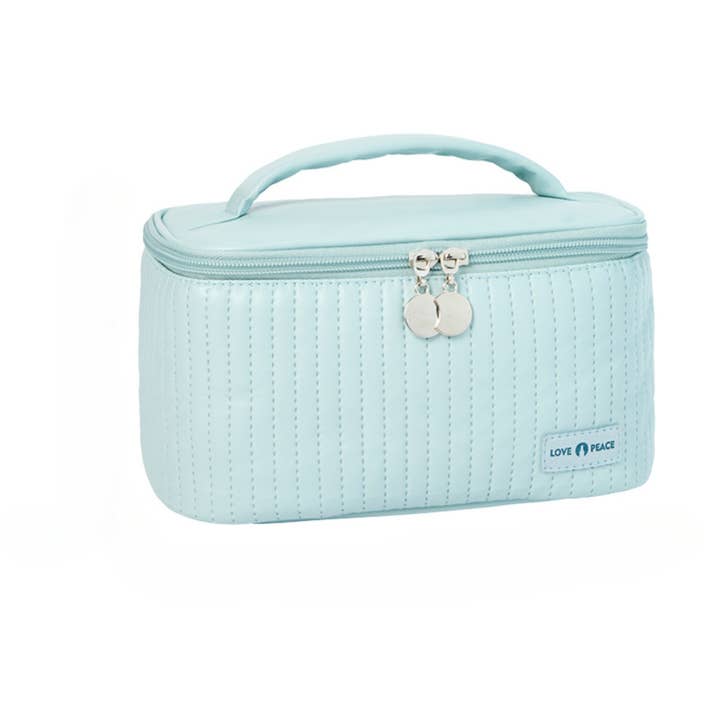 wandf - Wholesale Makeup Storage Box - Durable PU Makeup Storage Case with Secure Zipper for Women2