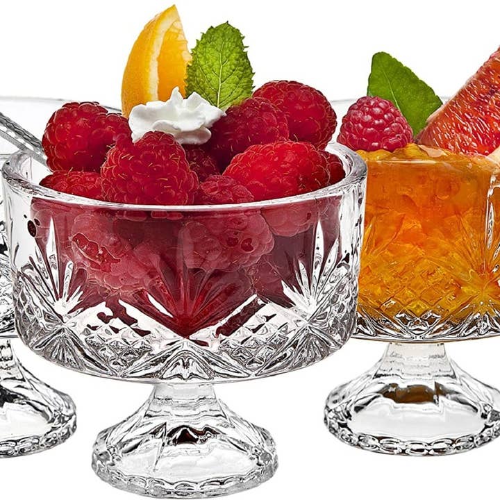 Godinger - Wholesale Appetizer Serveware - Dublin Crystal Tasters Trifle 16 Piece Set0