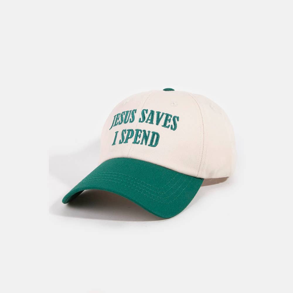 Collections by Fame Accessories – wholesale Baseball cap – Women's – Jesus Saves I Spend Trucker Hat4