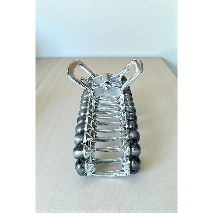 Andrea Bijoux - Wholesale Hair Clip - Women's - WESTERN NAVAJO PEARL LARGE METAL HAIR CLAW3