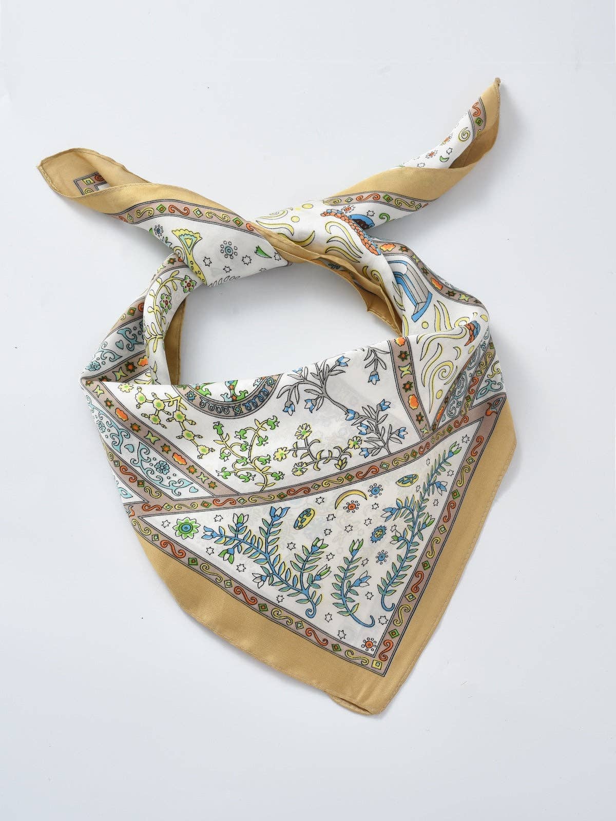 Funkyrel® Atzbranding Limited – wholesale Scarf – Women's – Scarvii - Vintage Pattern Square Scarf12