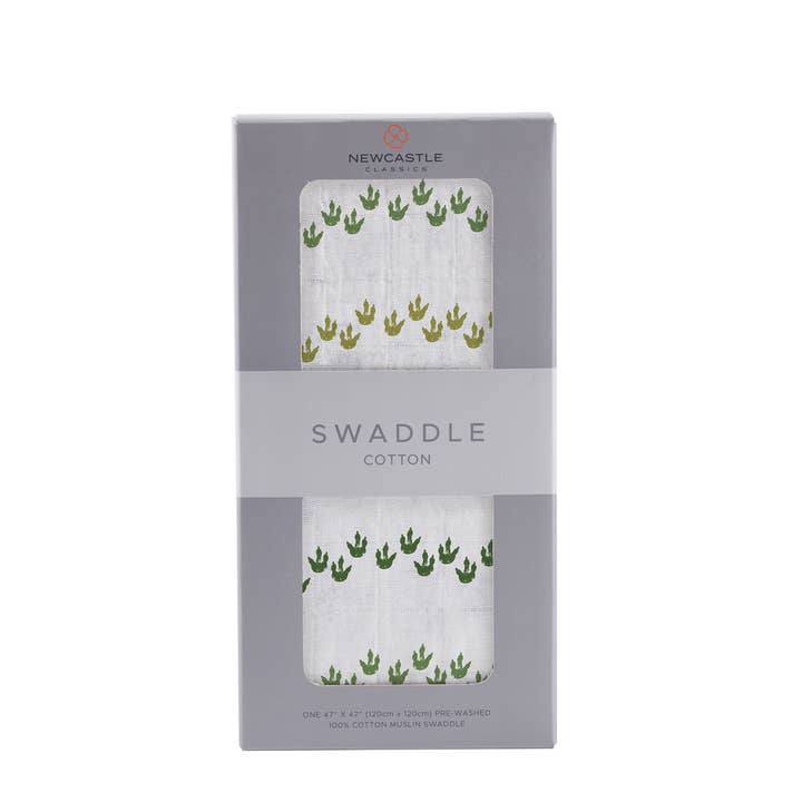 Dino Feet Swaddle for wholesale by Newcastle Classics