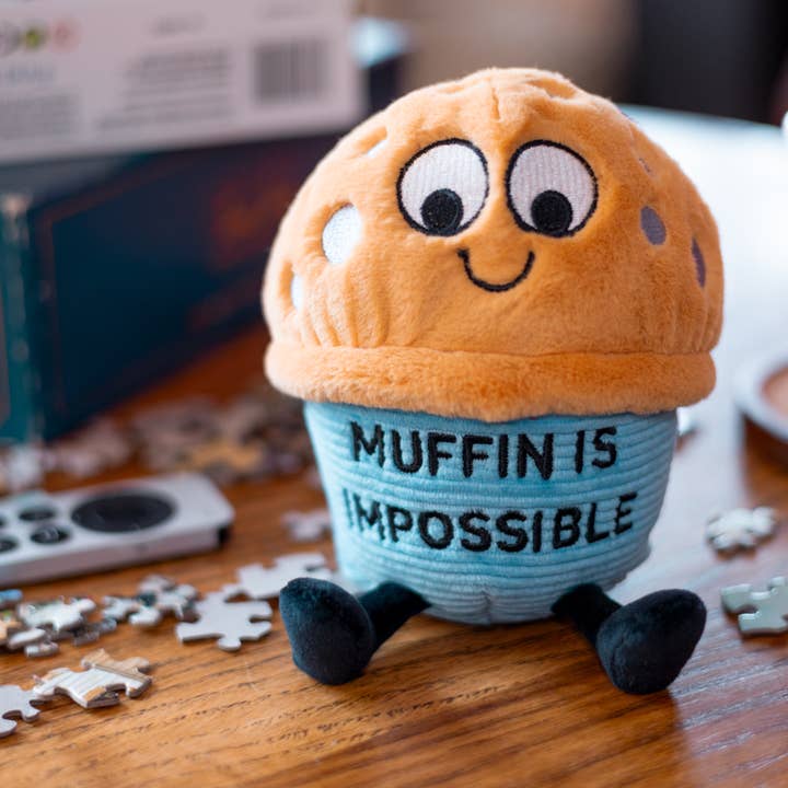 Punchkins - Wholesale Stuffed/Plush Toy - Kids & Baby - Muffin Plush Just Kiddin' Plush For Kids Tweens Toy Funny