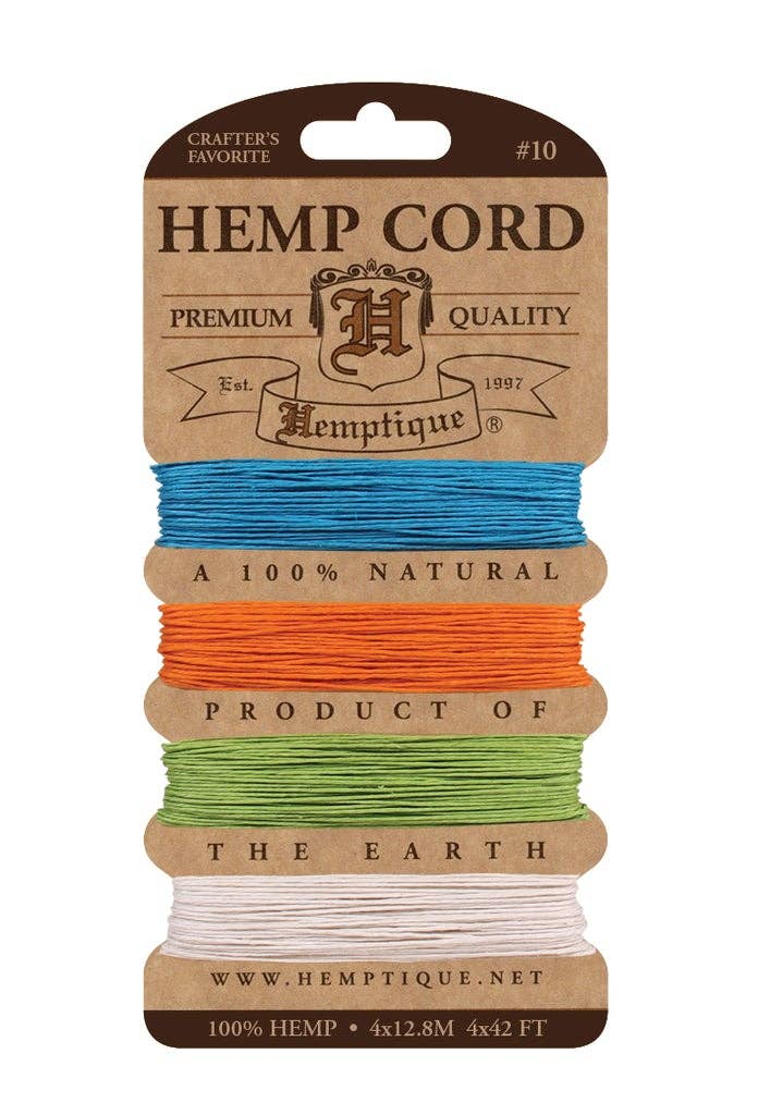 Hemptique – Engroshandel Håndværk forsyninger – #10 Hamp Cord Cards18