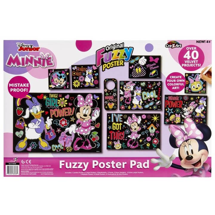 Disney Minnie Blocco Jumbo Poster Peluche per la vendita all'ingrosso da parte di Cra-Z-Art