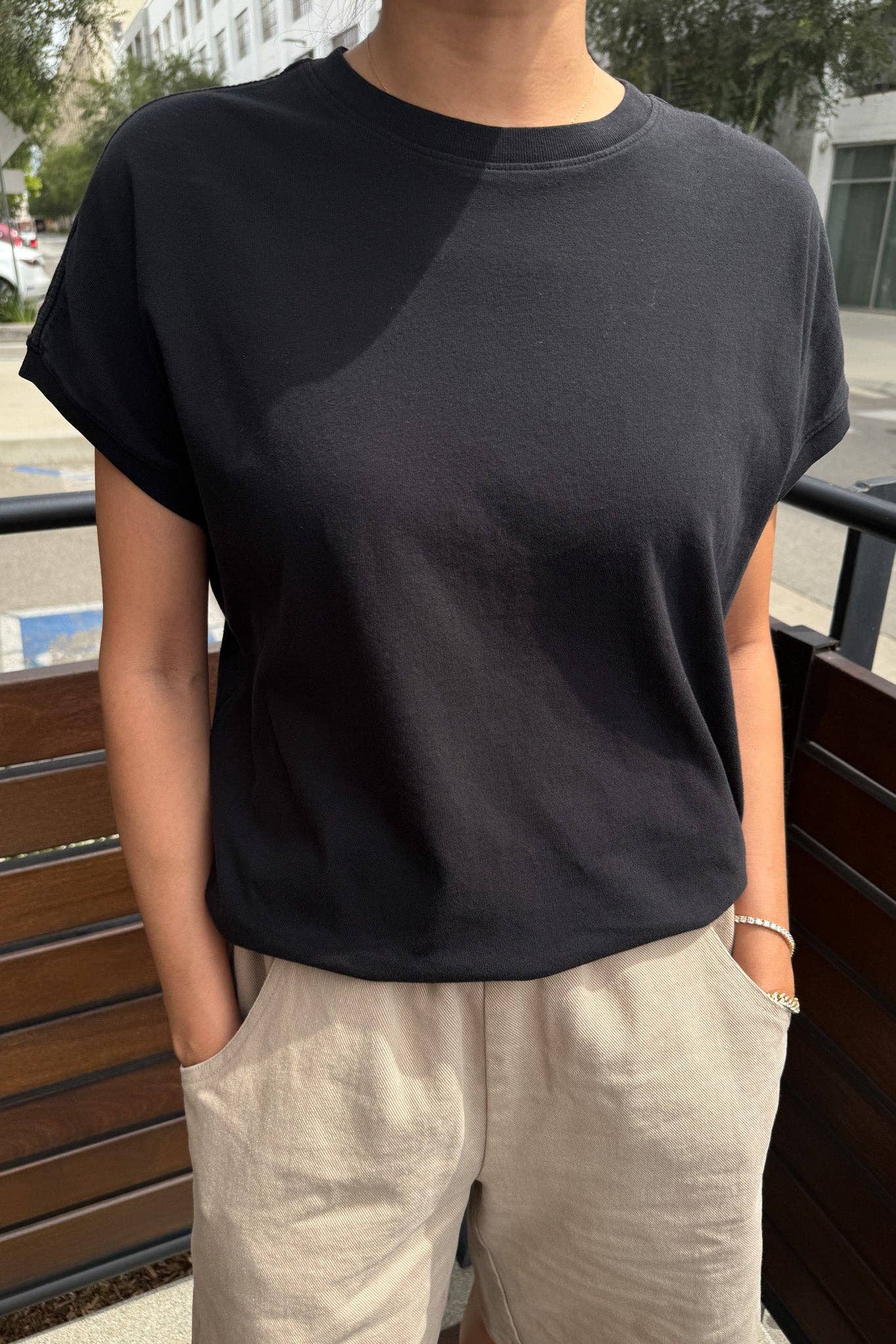 Le Bon Shoppe - Vente T-shirt – femme - T-shirt Ease pour filles cool (2S-2M-1L)1