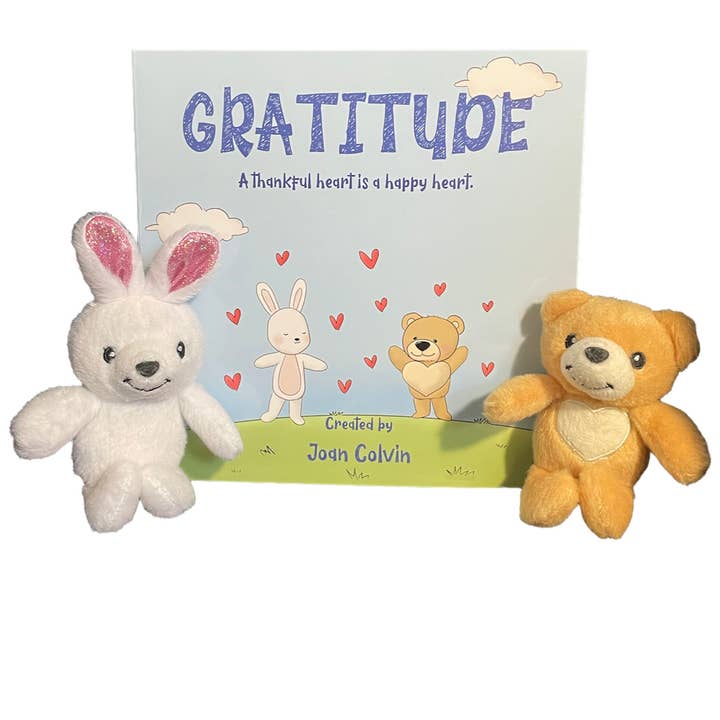 Originates - Wholesale Baby & Toddler Book (0-2) - Character Bear Gratitude Set