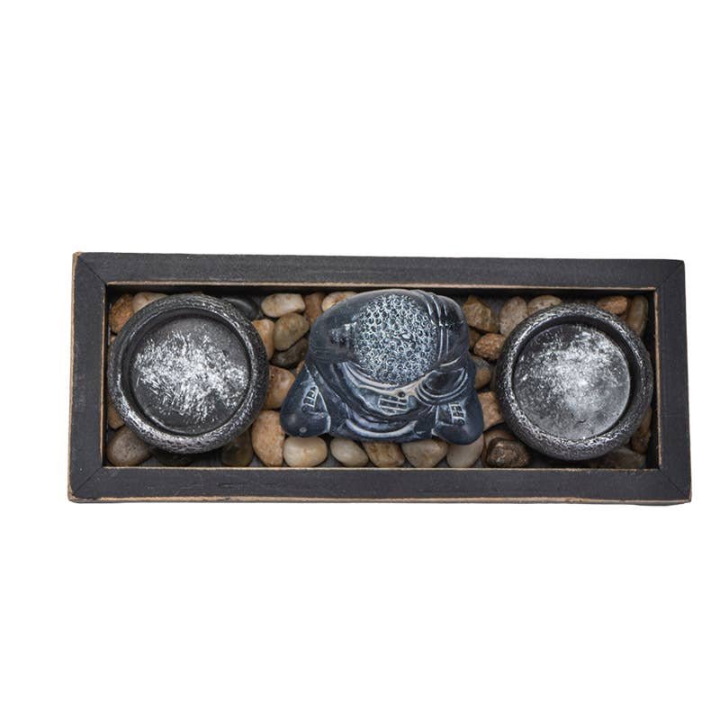 Pacific Trading - Wholesale Decorative Tabletop Object - Zen Buddha Sand Garden5