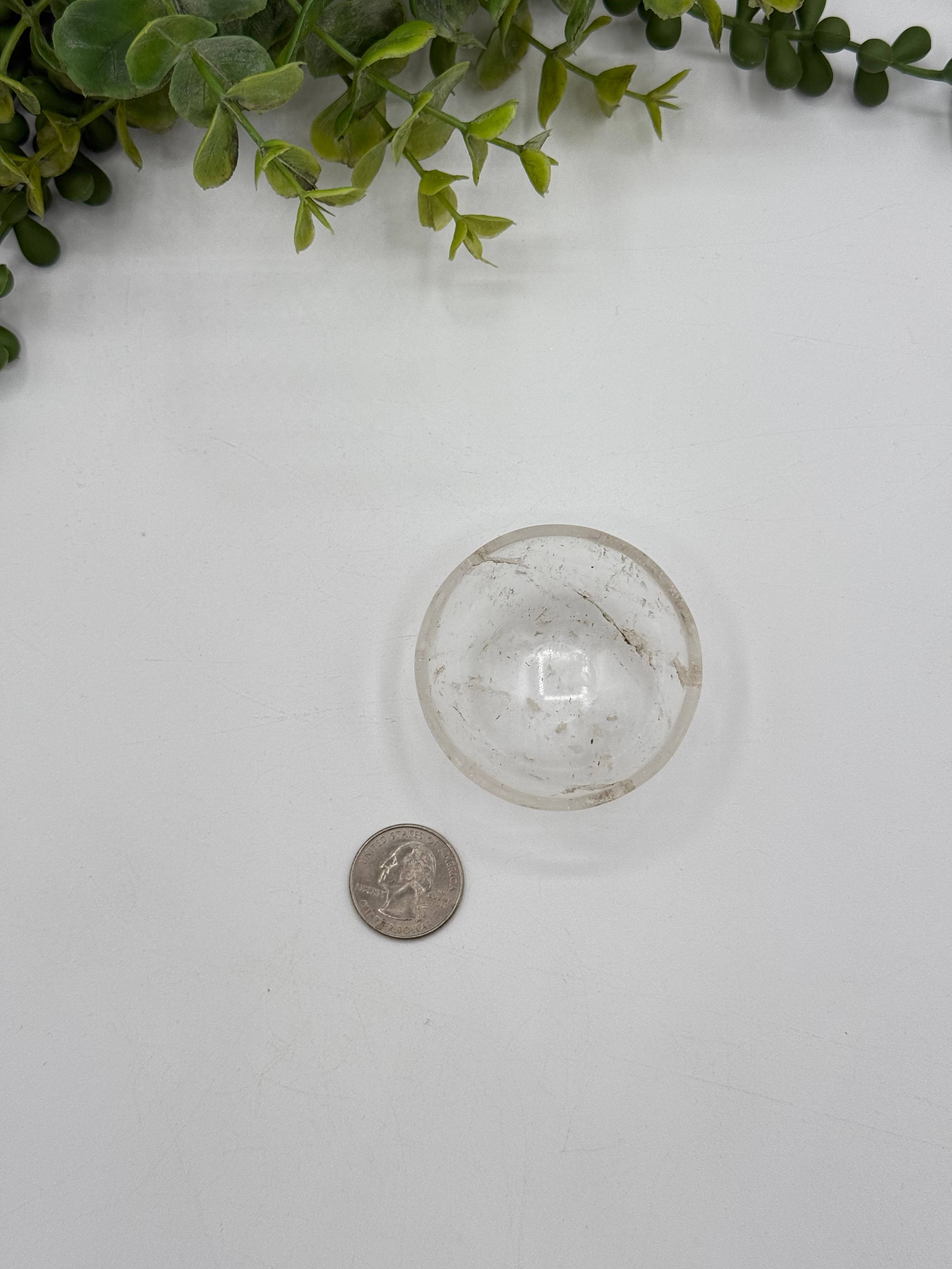 Meraki Gemstones - Wholesale Meditation Supplies - Clear Quartz Chakra Bowl 5-6 cm2