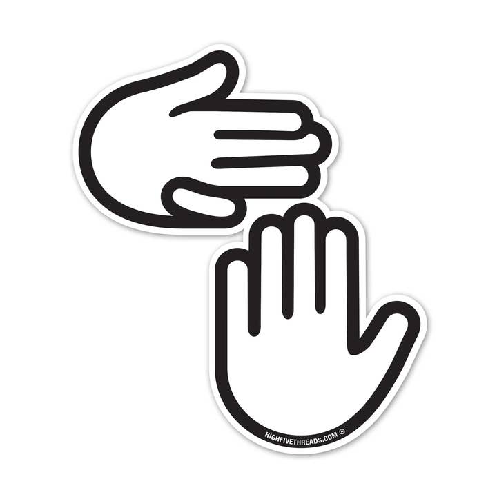 Autocollant Michigan Hands pour la vente par Great Lakes Proud