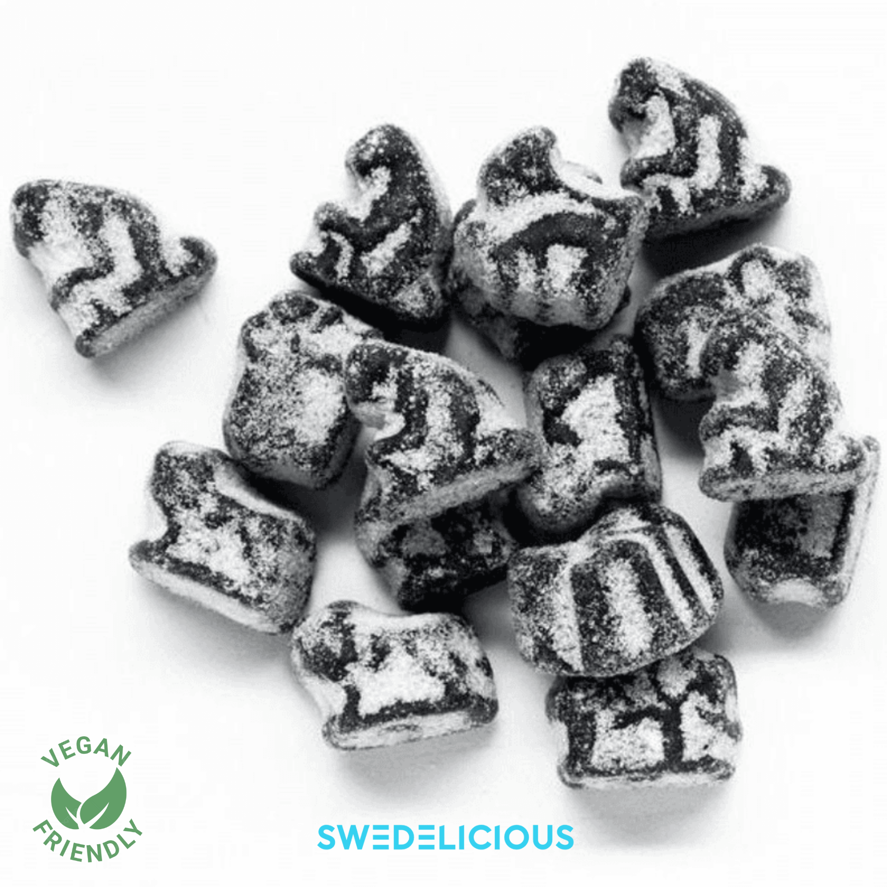 Swedelicious - Swedish Candy - Wholesale Licorice - Jungle Roar - Vegan Licorice - Swedish Candy Bag1
