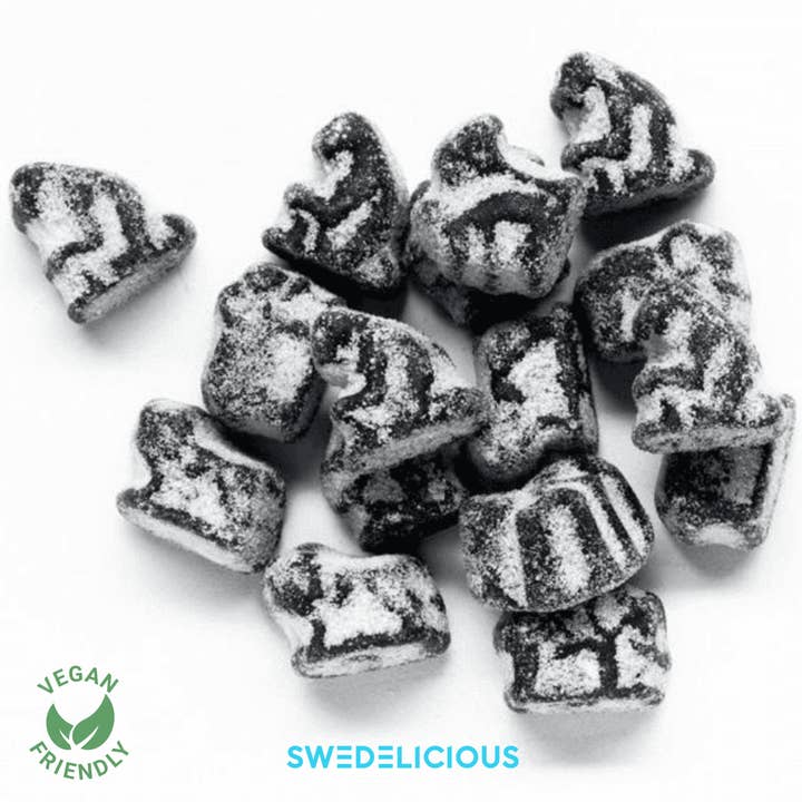 Swedelicious - Swedish Candy – Engroshandel Lakrids – Djungelvrål - Vegansk Lakrids - Svensk Slikpose1