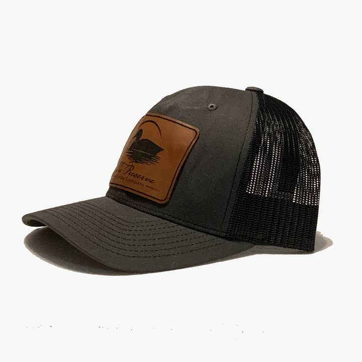 The Preserve Clothing Co - Wholesale Trucker Hat - Unisex - Leather Patch Hat - Richardson Hat