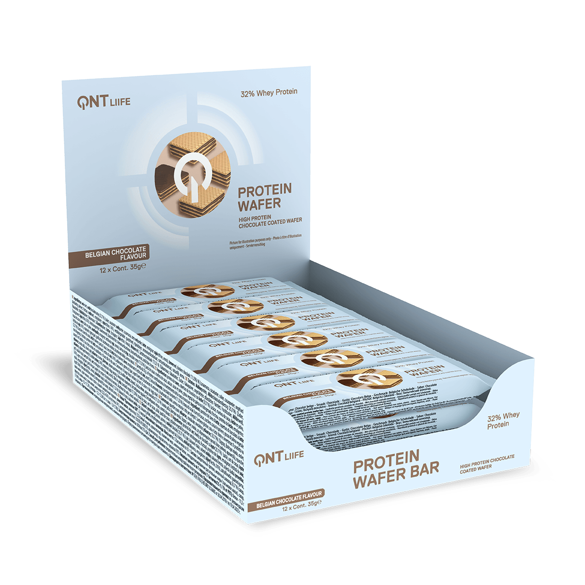 Gudis - Wholesale Snack Bar - Wafer Protein Bar - Belgian Chocolate 35g2