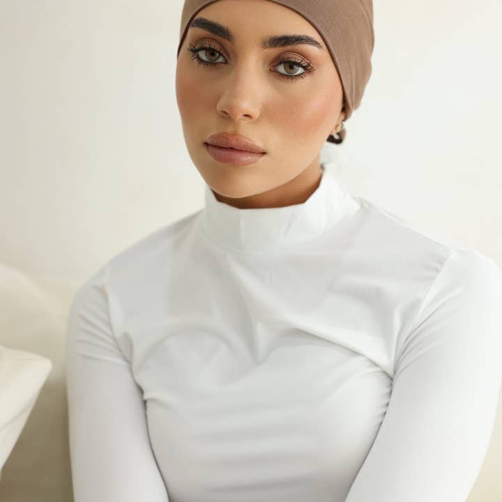 Mod Squad - Wholesale Hijab - Women's - MODAL UNDERCAP - Latte4