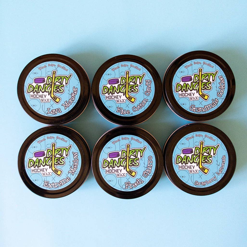 Dirty Dangles Hockey - Wholesale Sporting Accessories - Hockey Stick Wax (3.5oz Tins)9